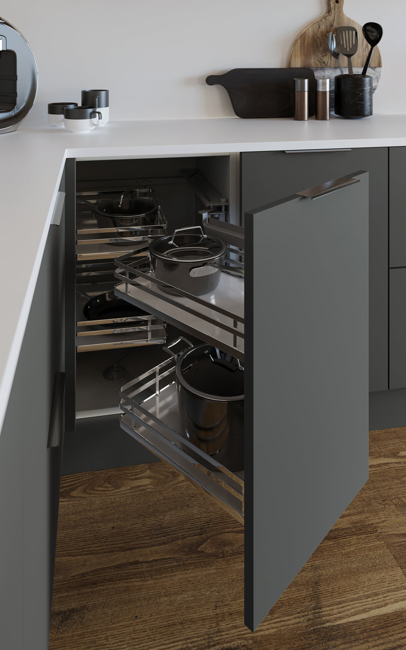 SAPORE Pewter - Nuvola Pull-Out Corner