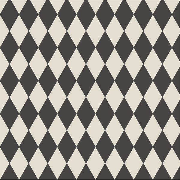 St Andrews pattern in Dover White and Black