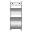 Tabo Compostela Round Chrome Ladder Radiator 500 x 1190 x 50mm