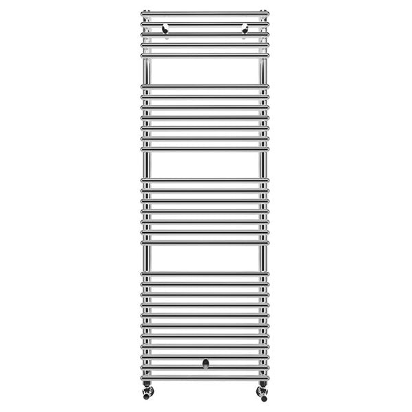 Tabo Compostela Round Chrome Ladder Radiator 500 x 1450 x 50mm – Tiles ...