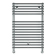Tabo Compostela Round Chrome Ladder Radiator 500 x 730 x 50mm