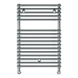 Tabo Compostela Round Chrome Ladder Radiator 500 x 730 x 50mm