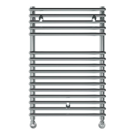 Tabo Compostela Round Chrome Ladder Radiator 500 x 730 x 50mm