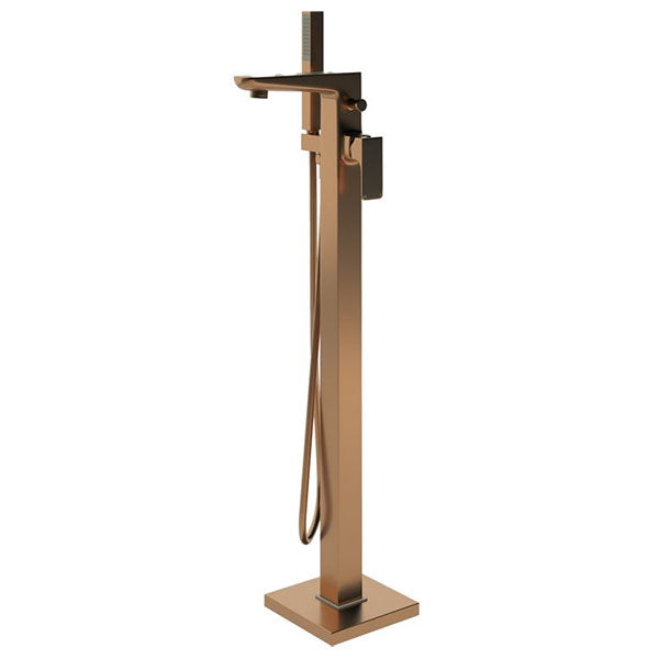 Tabo Corrado Brushed Bronze Floor Standing Bath Shower Mixer Tap