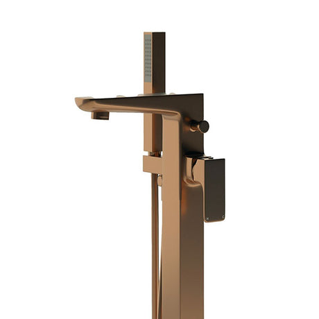 Tabo Corrado Brushed Bronze Floor Standing Bath Shower Mixer Tap