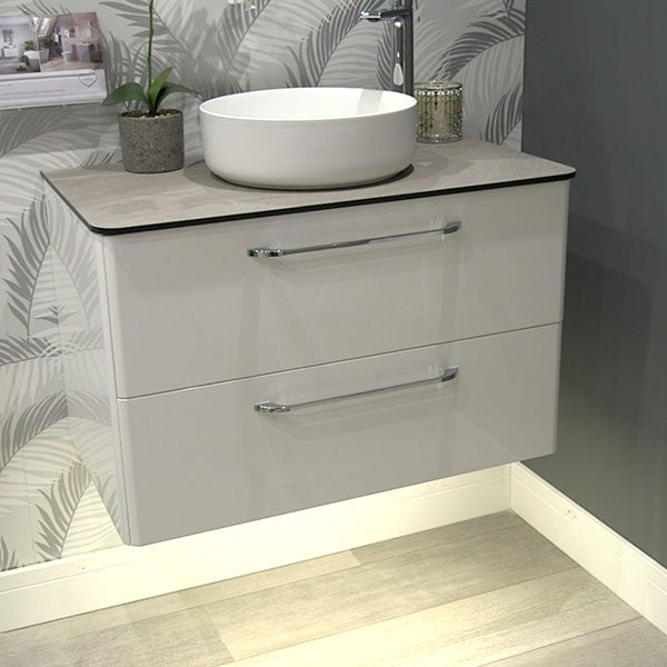 Tabo Florence basin with integrated lighting