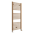Tabo Forma Straight Brushed Bronze Ladder Radiator 500 x 1200 x 30mm