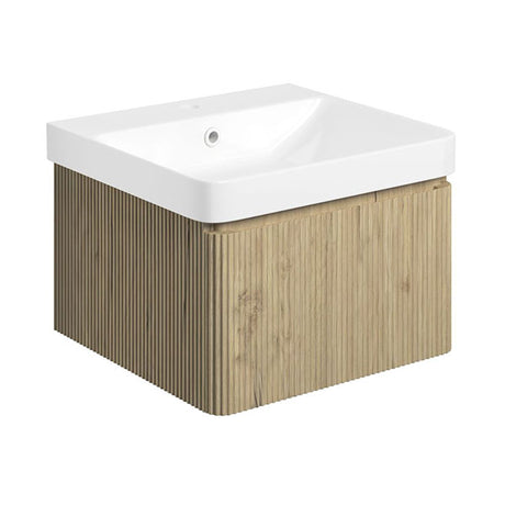 Tabo Qubi Wall Hung 1 Drawer Basin Unit & Basin 500mm