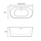 Tabo Leo Freestanding Bath 