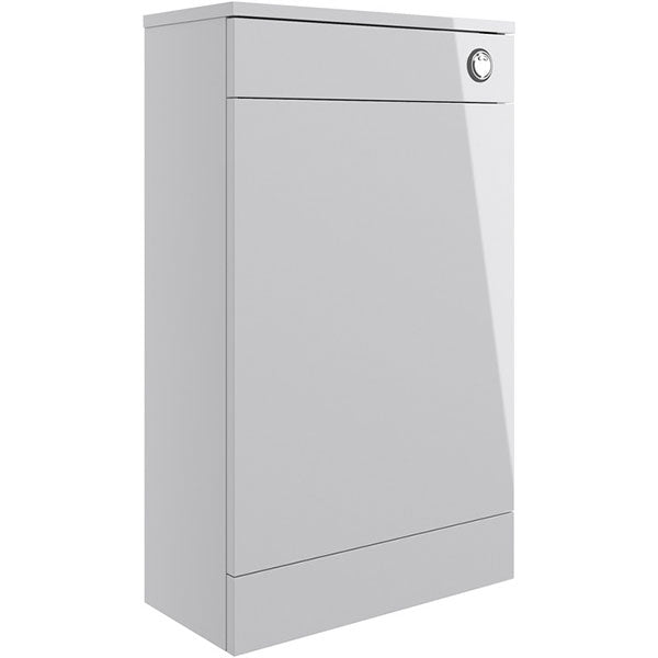 Tabo Modena Grey Gloss Floor Standing WC Unit 500mm