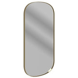 Tabo Moon Brushed Bronze Obround Mirror 800 x 400mm