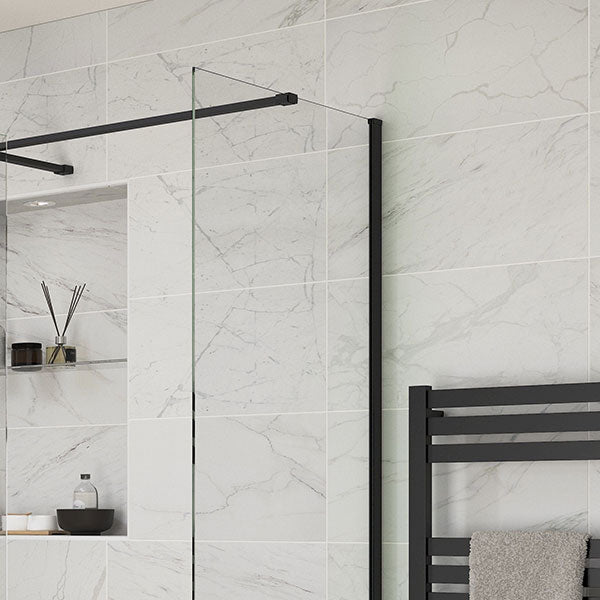 Splash Fresco Optional Wetroom Side Panel (with wetroom panel)
