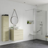 Tabo Splash Fresco Wetroom Panel Chrome