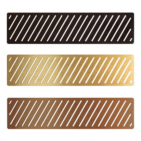 Optional waste covers for Splash Linear Ultraslim Rectangular Tray