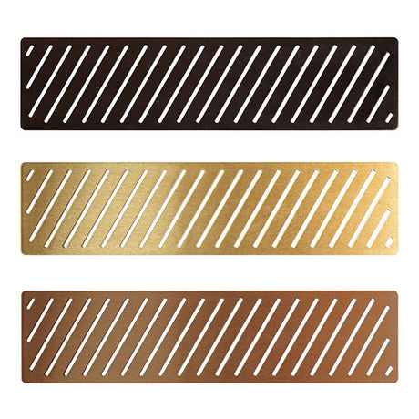 Optional waste covers for Splash Linear Ultraslim Rectangular Tray