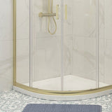 Tabo Splash Modo 2 Door Quadrant Brushed Brass