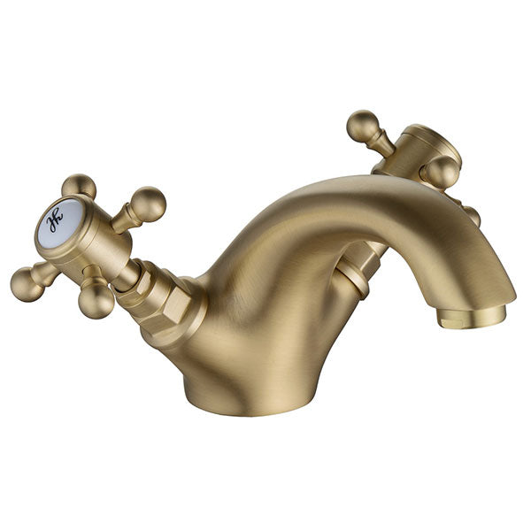 Tabo Stratford Brushed Brass Basin Mixer Tap & Waste – Tiles and ...
