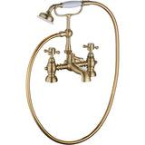 Tabo Stratford Brushed Brass Bath Shower Mixer Tap