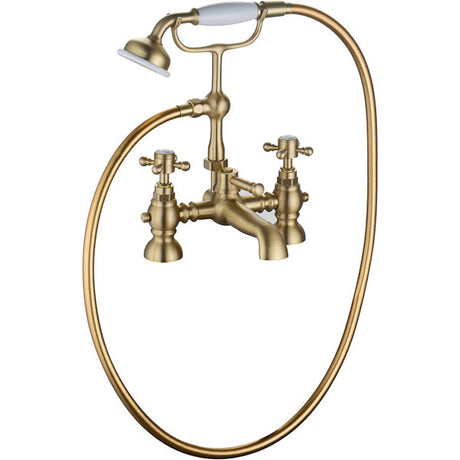 Tabo Stratford Brushed Brass Bath Shower Mixer Tap