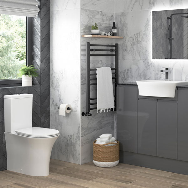 Savino Rimless C/C Fully Shrouded WC & Soft Close Seat