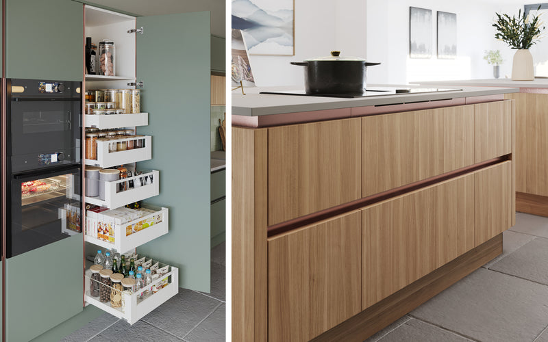 TEXTURA HL Walnut Light & UNO Reed Green