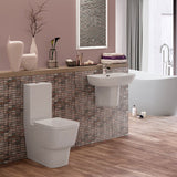 Trafalgar 1TH Basin & Semi Pedestal 600 x 400mm