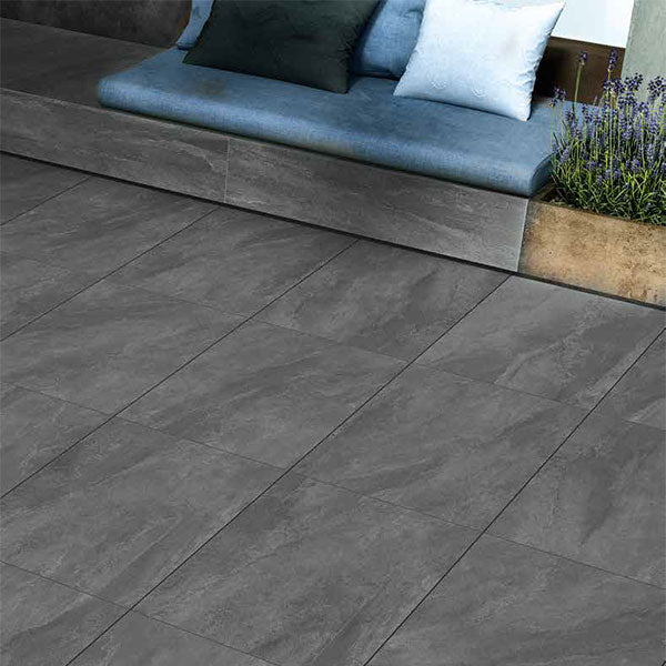 Unicom Starker Board_2thick Graphite Rett Outdoor Tiles