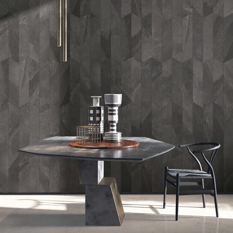 Unicom Starker Brazilian Rail Black Rett Tiles