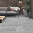 Unicom Starker Brazilian Slate_2thick Silk Grey Rett Outdoor Tiles 60 x 120cm
