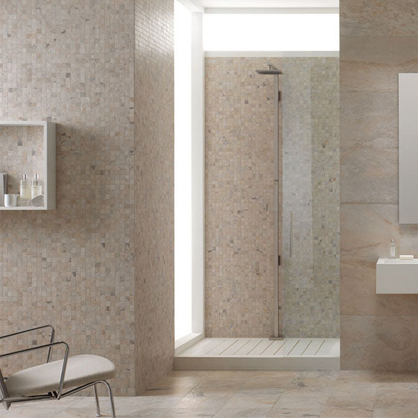 Unicom Starker Natural Slate Winter Mosaic 30.5 x 30.5cm