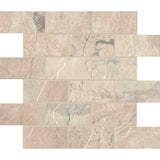 Unicom Starker Natural Slate Winter Brick Mosaic 30 x 30cm