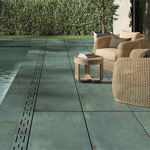 Unicom Starker Oxid_2thick Emerald tiles