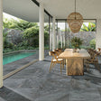 Valais Anthracite Rectified Outdoor Tiles 60 x 60cm