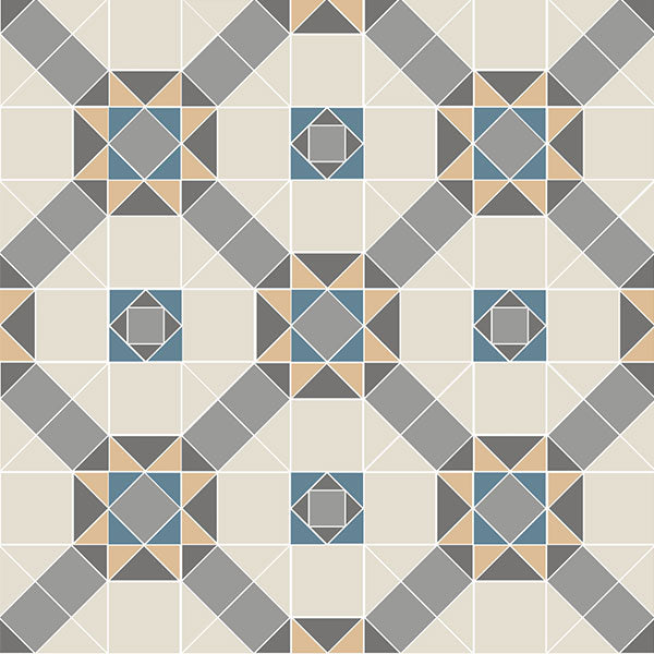 Westminster Hawthorne Yellow, Revival Grey, Grey, Dover White & Pugin Blue