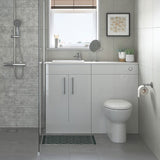 Westminster 1TH Semi Recessed Basin 500 x 390mm (unit and toilet not included)