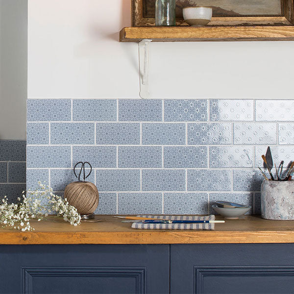 Winchester Artisan Rosemoor on Snape Half Tiles
