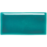 Winchester Classic Deep Turquoise Half Tile (crazed finish) 12.7 x 6.3cm