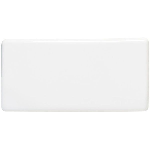 Winchester Classic Delft White Half Tile 12.7 x 6.3cm