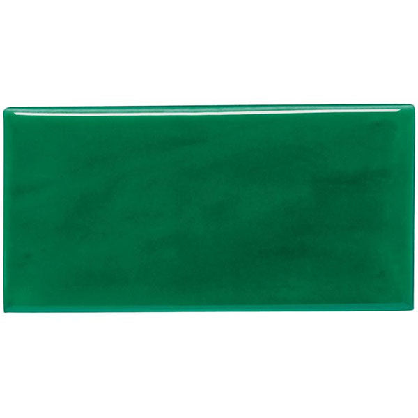 Winchester Classic Emerald Green Half Tile 12.7 x 6.3cm