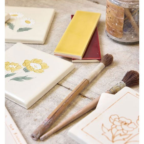 Winchester Classic Floral Tubelined Buttercup 12.7 x 12.7cm