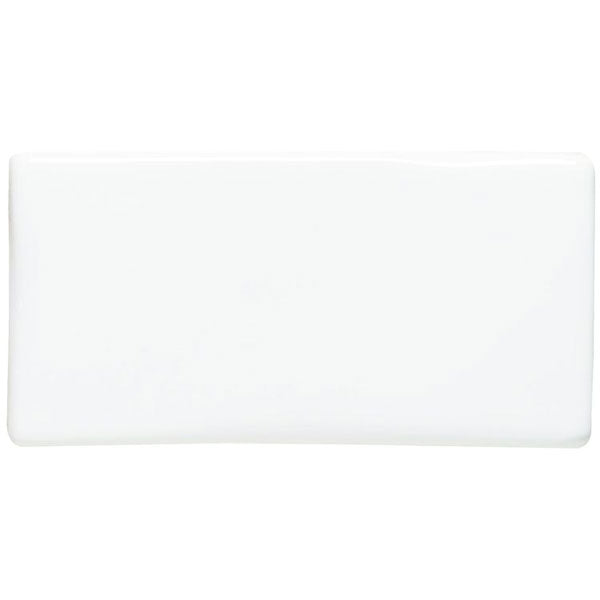 Winchester Classic Pure White Half Tile 12.7 x 6.3cm