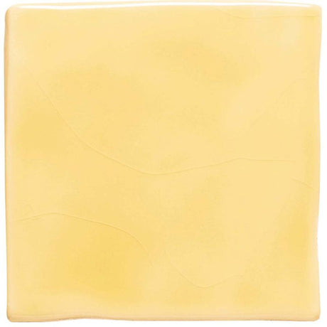 Winchester Classic Soft Yellow Field Tile (crazed finish) 12.7 x 12.7cm