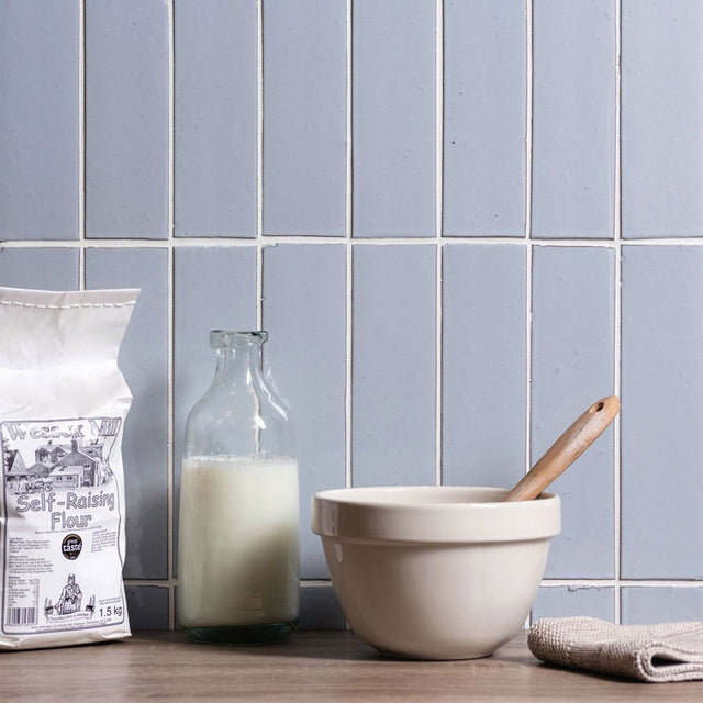 Winchester Elements Cloud Smooth Brick Tiles 24 x 6cm