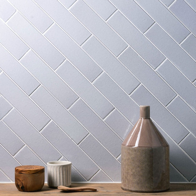 Winchester Elements Frost Smooth Brick Tiles 24 x 6cm