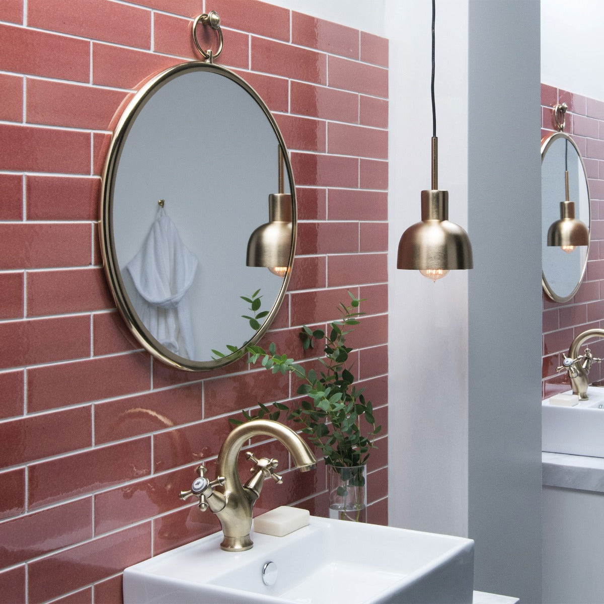 Spring Brick Winchester Elements Spring Brick Tile 24 x 6cm – Tiles and Bathrooms Online