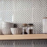 Winchester Residence Fabrique Picot Dove Grey Tile 10 x 20cm