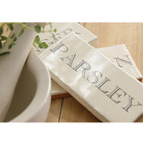 Winchester Residence Herbs & Spices Half Tiles 13 x 6.3cm