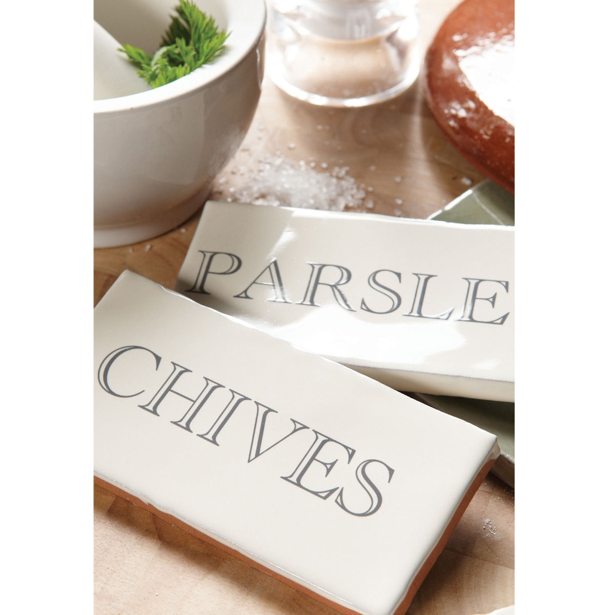 Winchester Residence Herbs & Spices Half Tiles 13 x 6.3cm
