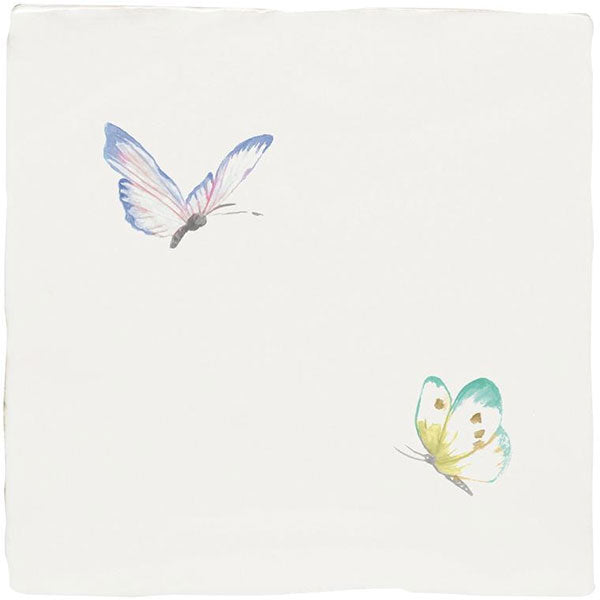 Winchester Residence Lavender Sprite & Emerald Siren Pastel Field Tile 13 x 13cm 