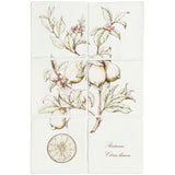 Winchester Residence Lemon 6 Tile Panel on Cotton 13 x 13cm